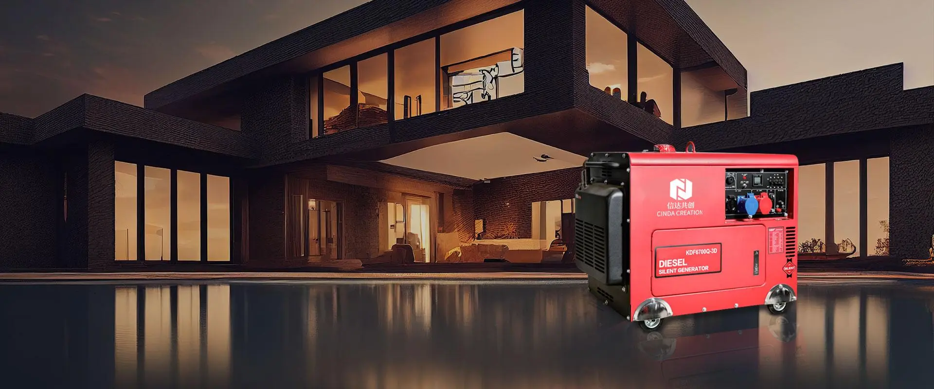 The wide application and influence of silent generator in life.jpg